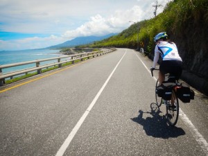 Big bike lanes and amazing views.