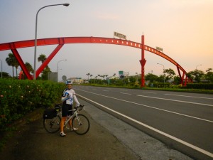 Nearly home - crossing back over the Tropic of Cancer.